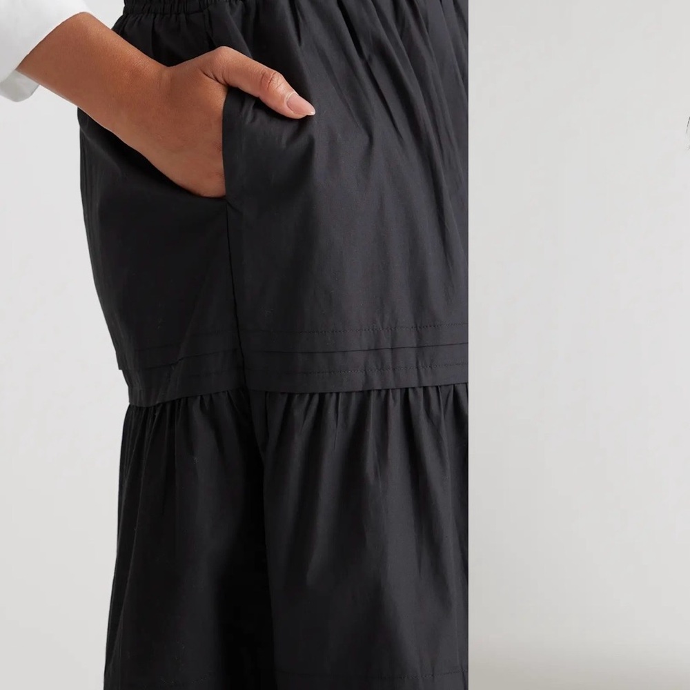 Quince Black Tiered Maxi Skirt - Picture 3 of 5
